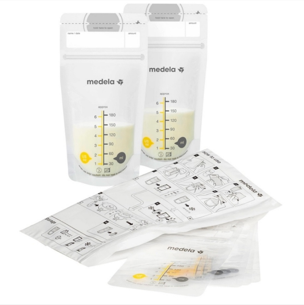 Medela Breast Milk storage bags ziplock freezer bags BNIB NEW Unopened 50 qty